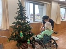 クリスマスリース作り